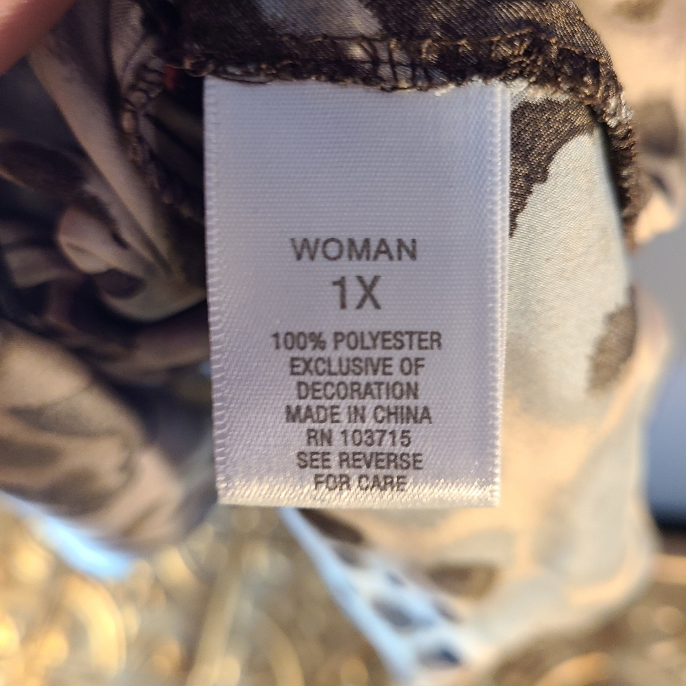 Dress barn print blouse - Picture 5 of 5